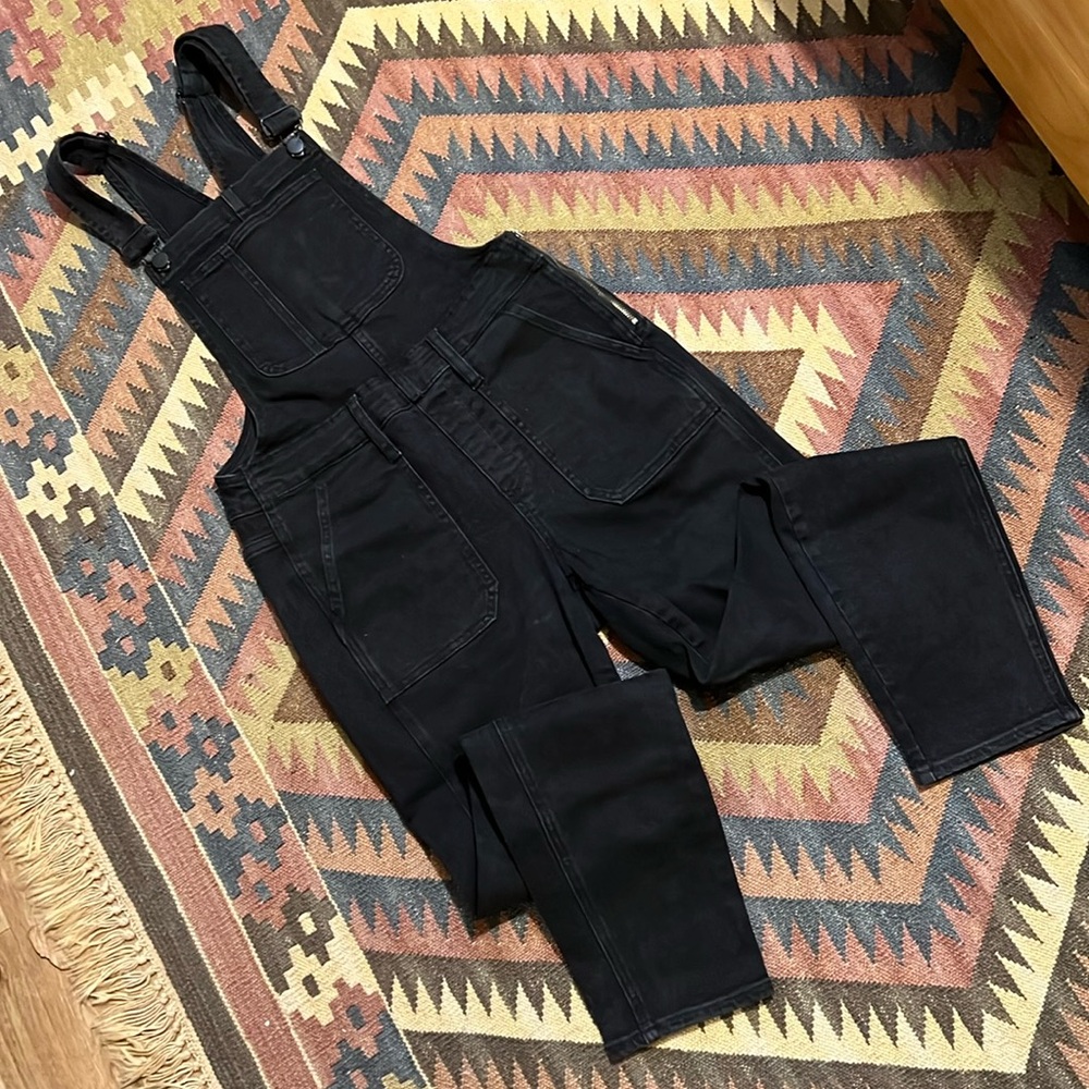 Black Madewell Jeans Overalls